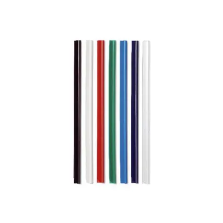 Durable 293103 Klemmschiene, A4, 6mm, rot, 50 Stück