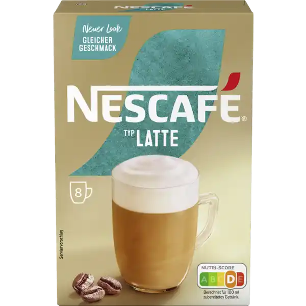 Gold Typ Latte