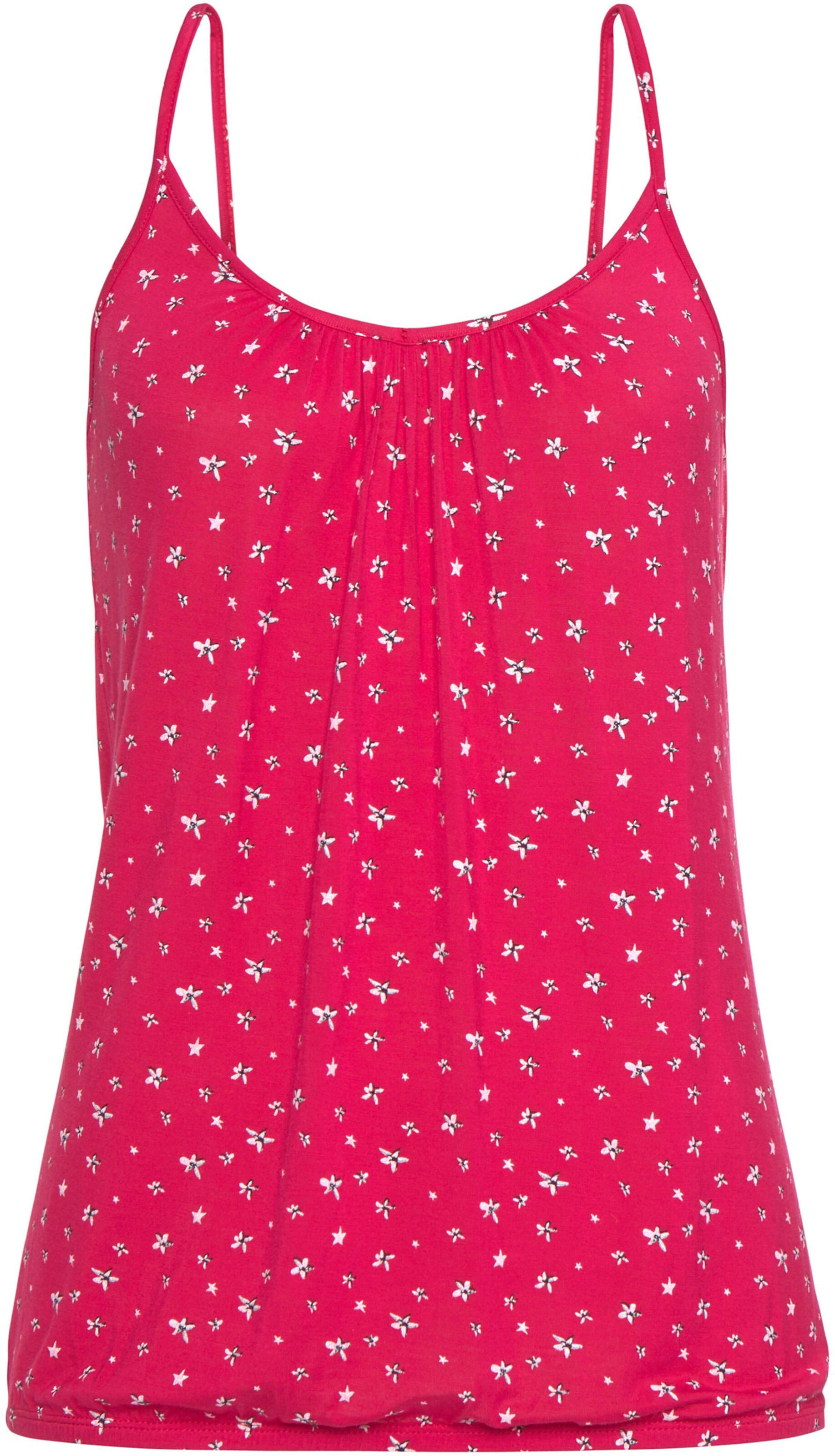 LASCANA Spaghettitop in navy, pink