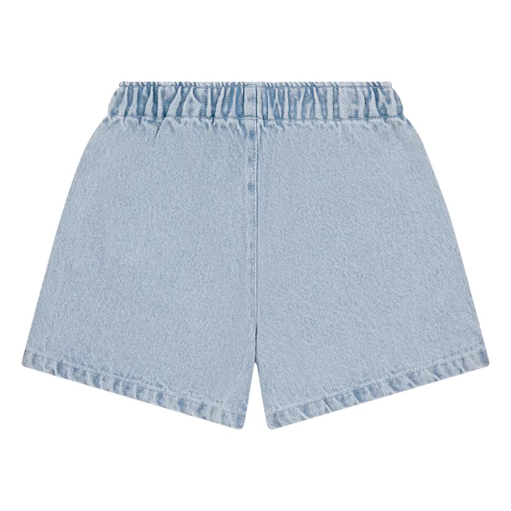 Bobo Choses Exclusivité Bobo Choses x Smallable - Short Denim Brodé | Bleu jean