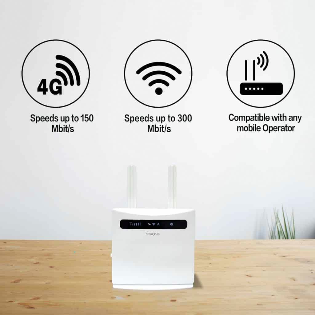 Strong WLAN-Router »4G LTE WLAN-Router« bis zu 150 Mbit/s, mobiles Internet für unterwegs