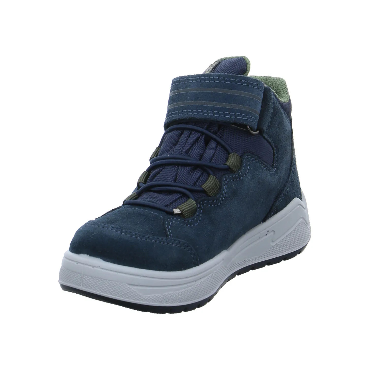 IMAC Jungen-Winter-Bottine Dunkelblau Leder  Stiefel