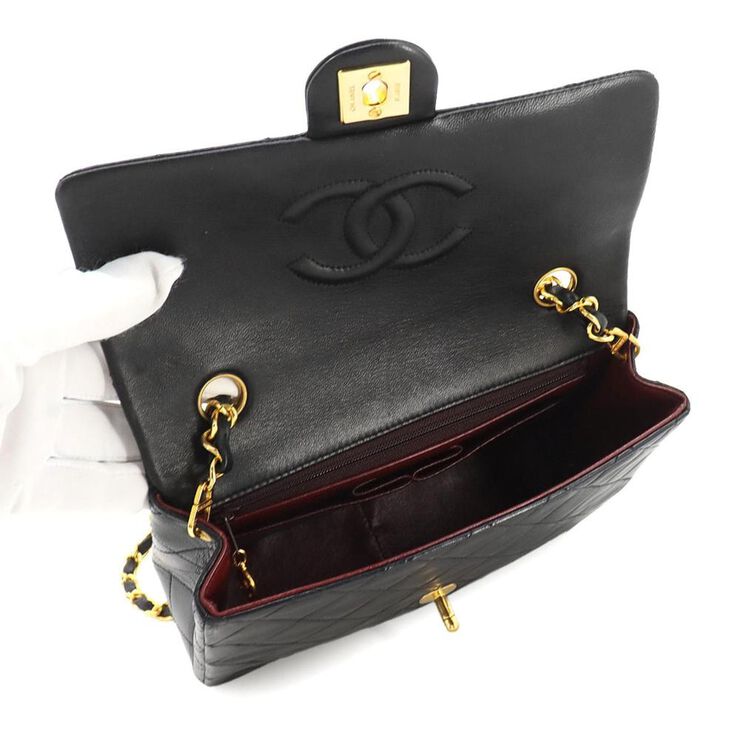 Chanel Vintage Chanel Flap Bag Black