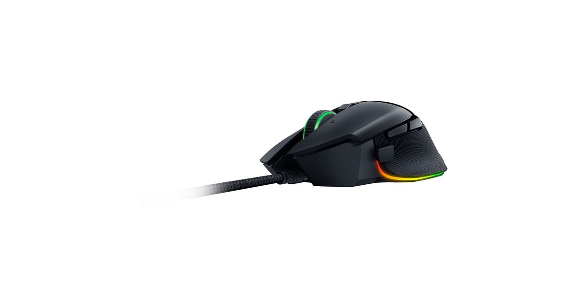 RazerBasilisk V3 gaming muis  (Zwart, 26.000 dpi, RGB leds)