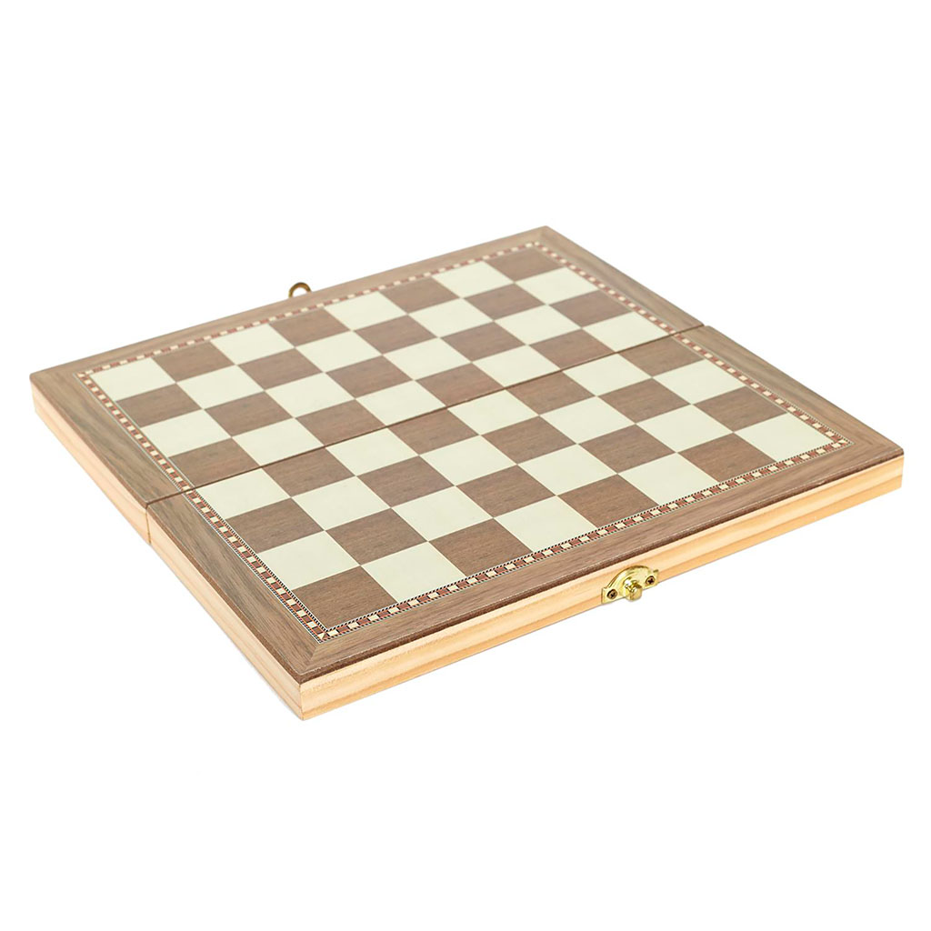 Jeu de société bois 3 en 1