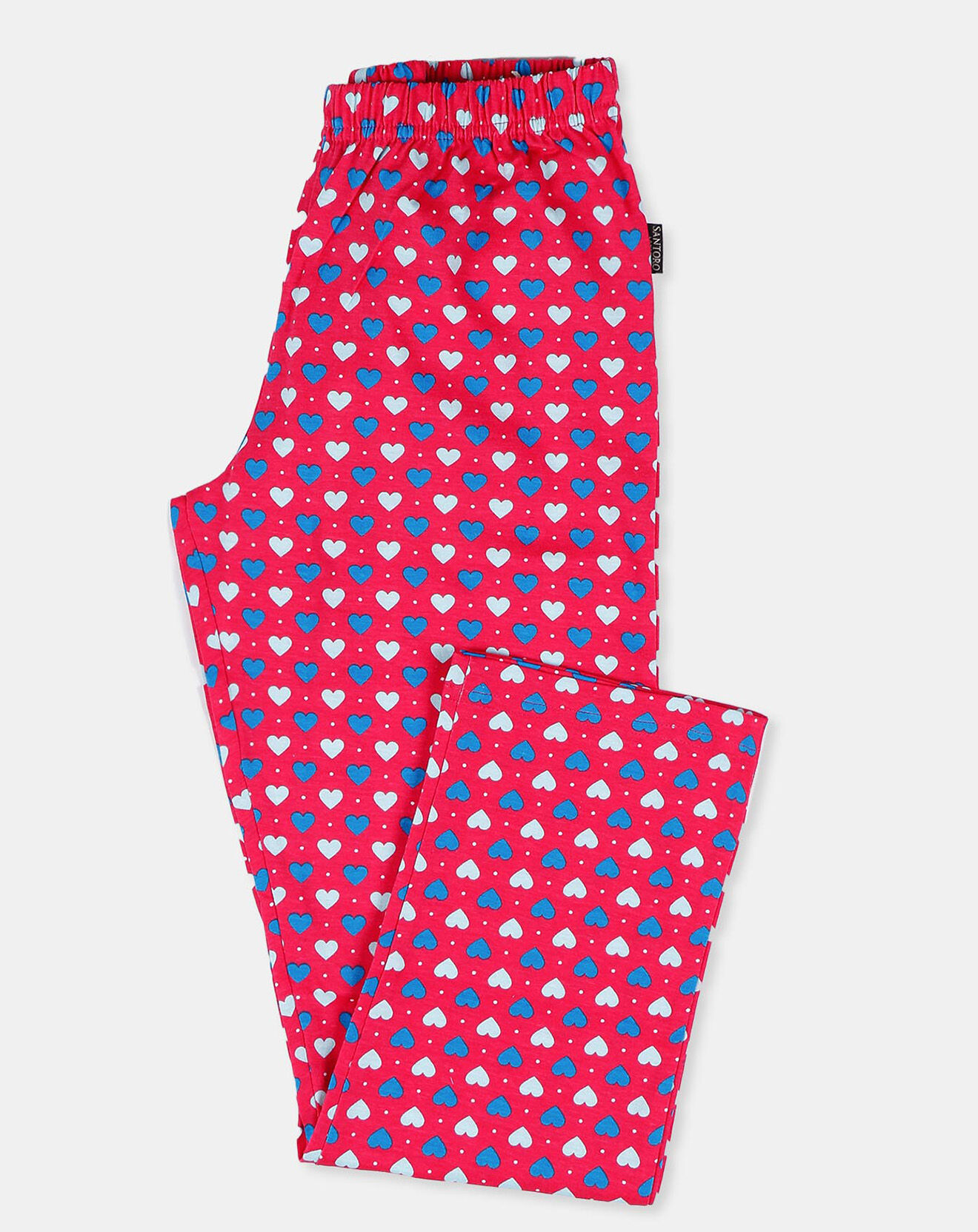 Santoro Gorjuss Pyjama manches longues & Pantalon Enola bleu/rose