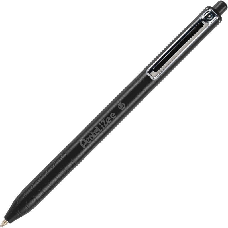 Stylo bille Pentel IZEE rétractable pointe 1 mm - écriture large