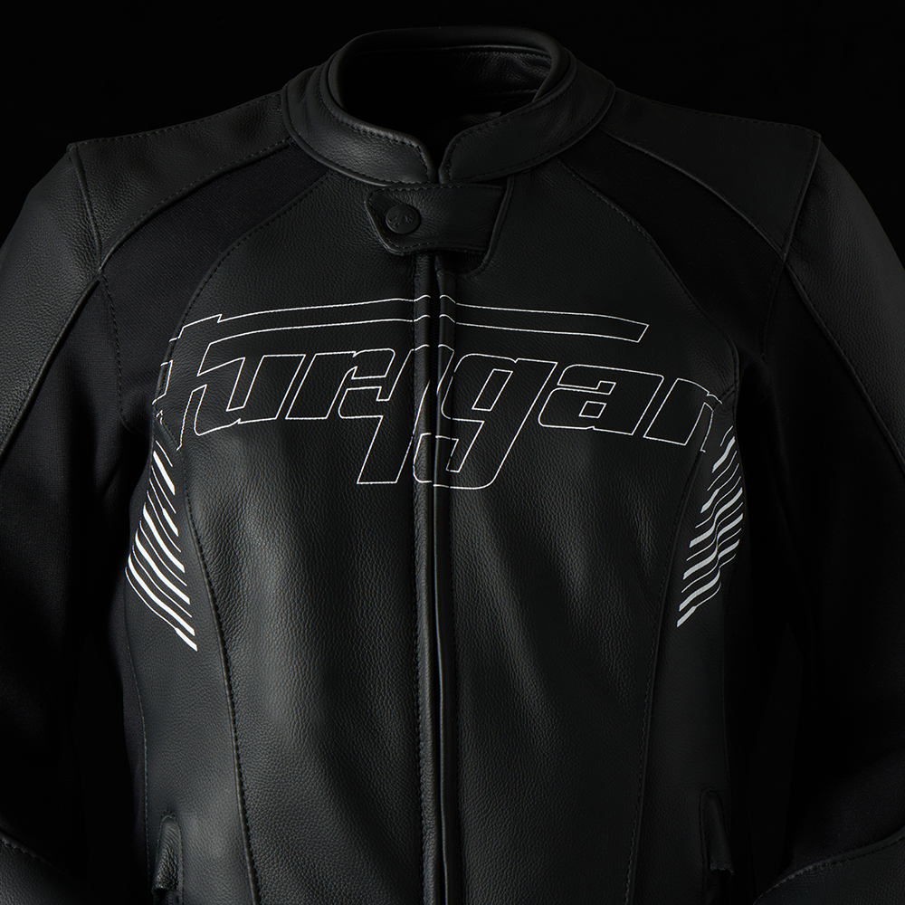 Furygan - Blouson femme Alba Noir / Blanc