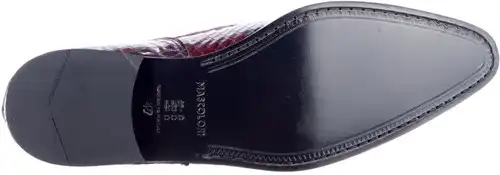 Mascolori Bloody Hot - maat 47 veterschoen bordeaux - maat 47 Calandschoen