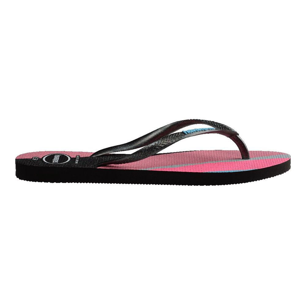Havaianas SLIM PALETTE GLOW - Tongs Femme marine blue