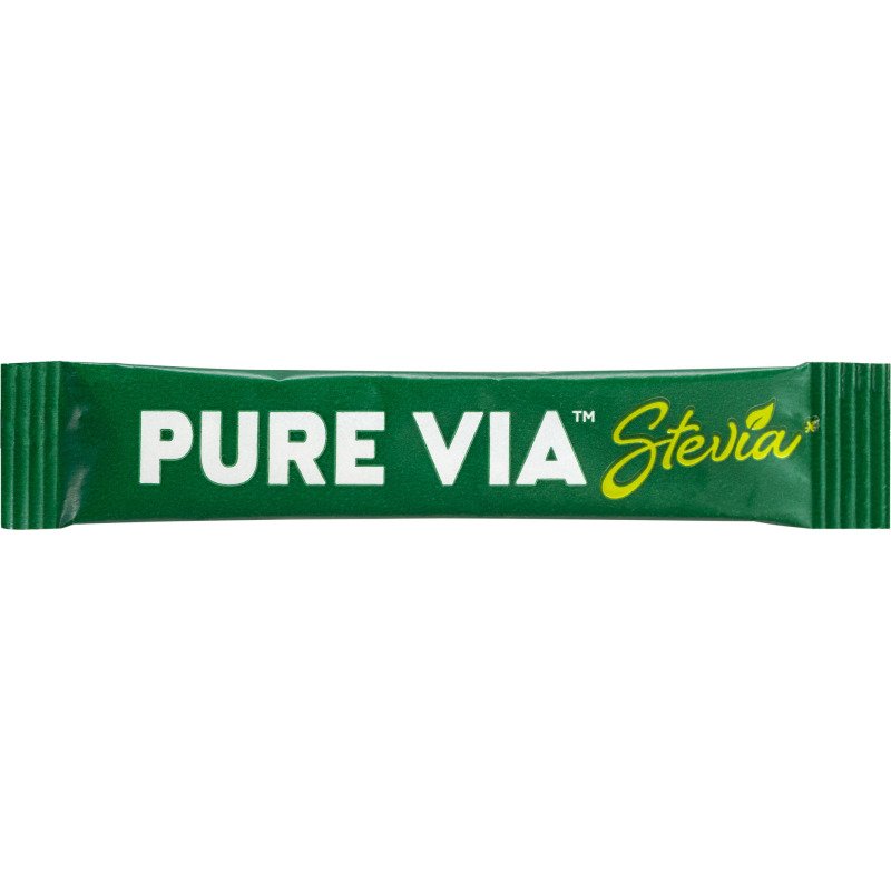 Edulcorant Stevia Pure Via - Boîte distributrice de 300 sticks