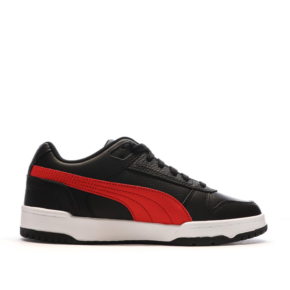 Puma Baskets Noires/Rouges Garçon Puma Rbd Game