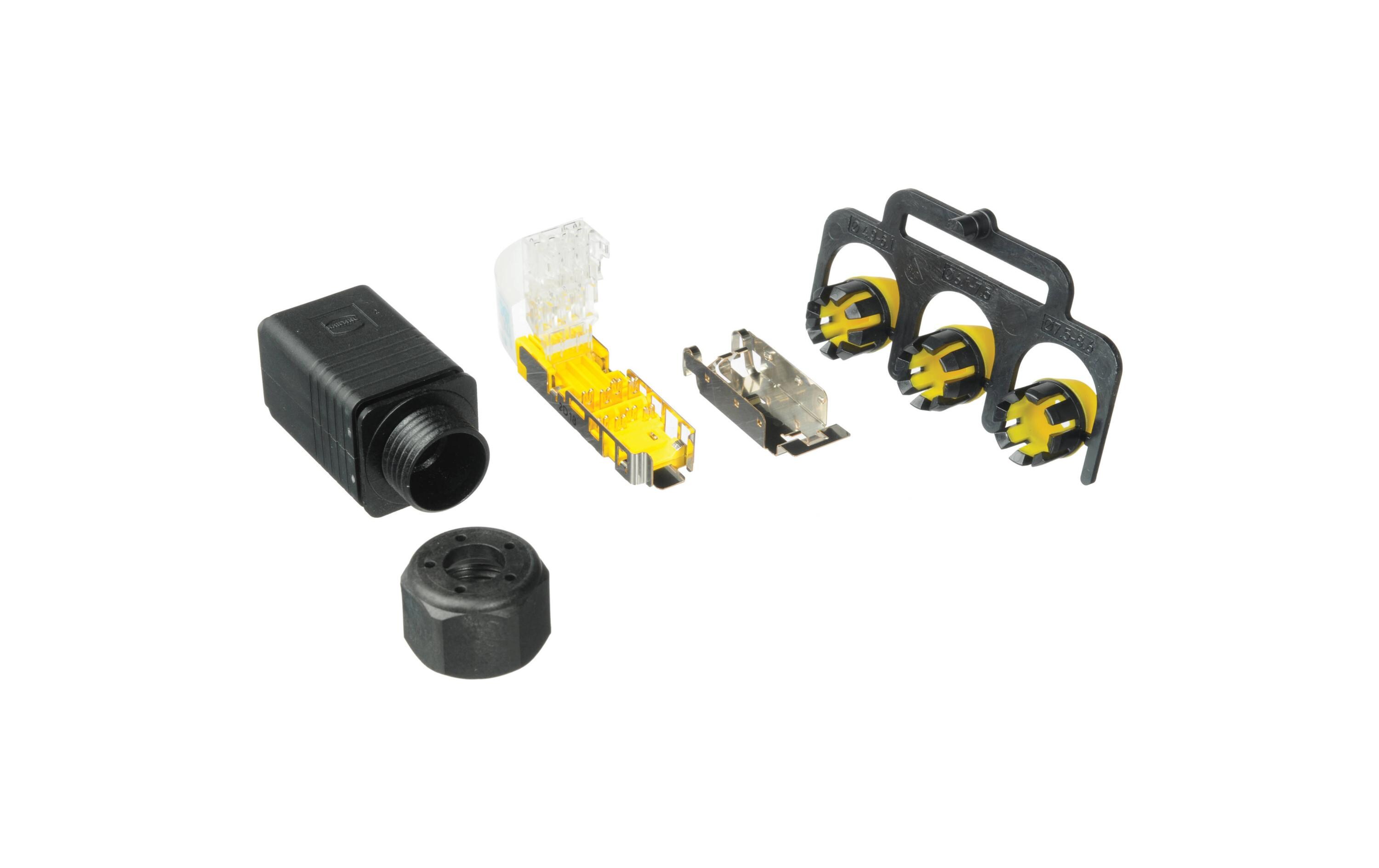 Stecker 5700-371 Push-Pull RJ45Push-Pull-Stecker für RJ45-Anschluss