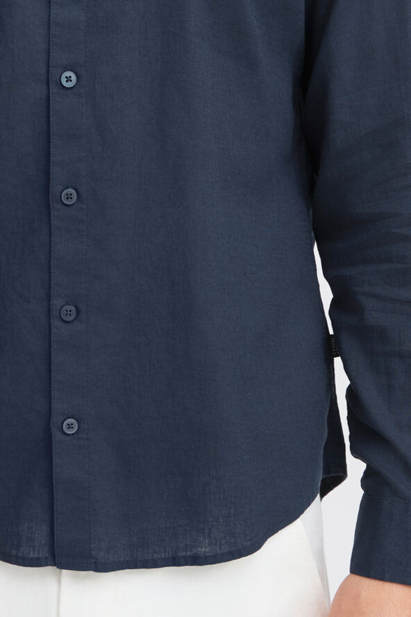 Casual Friday CFANTON LS BD shirt Dark navy
