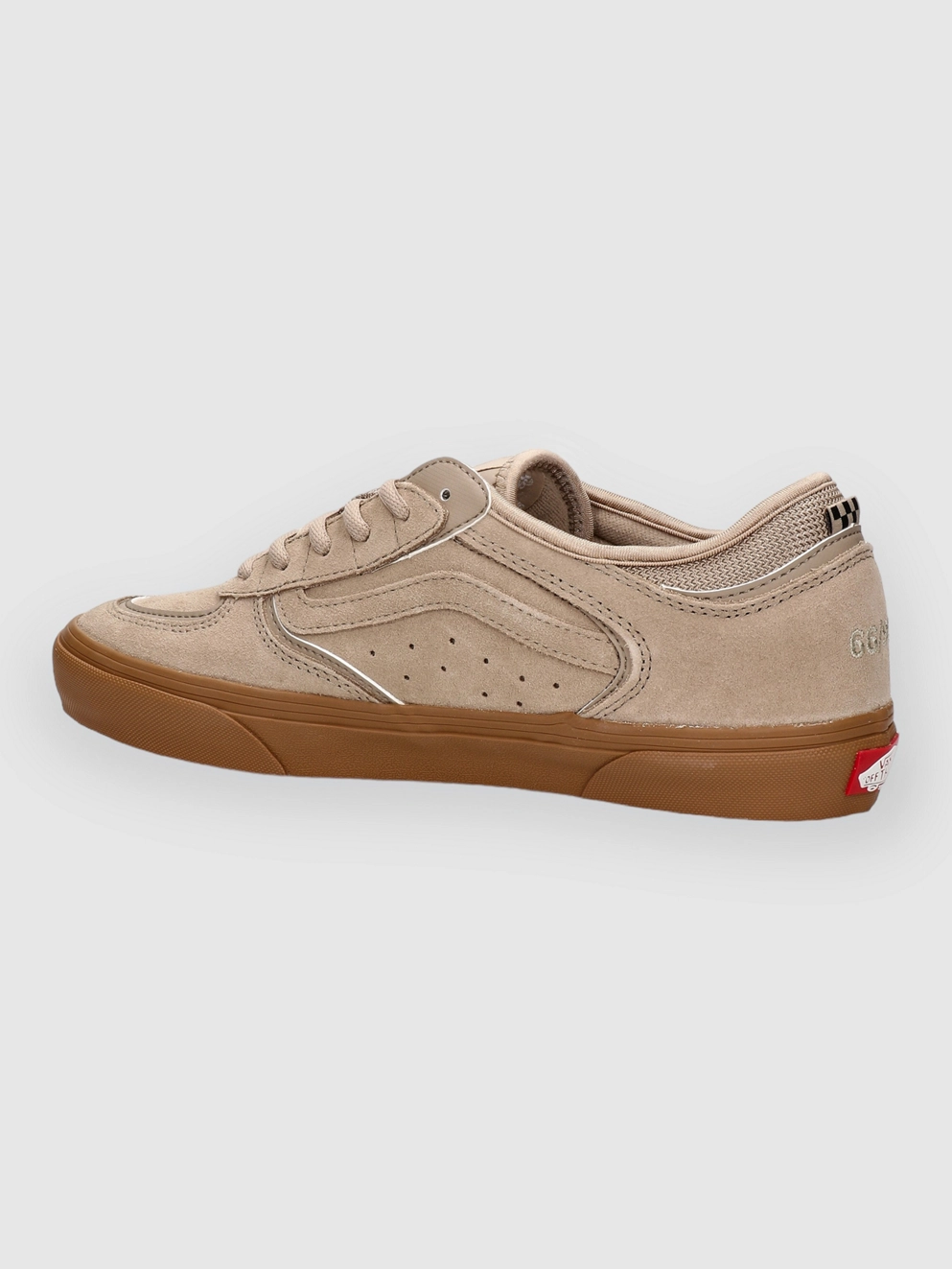 Vans Skate Rowley Skate Shoes suede tan/gum