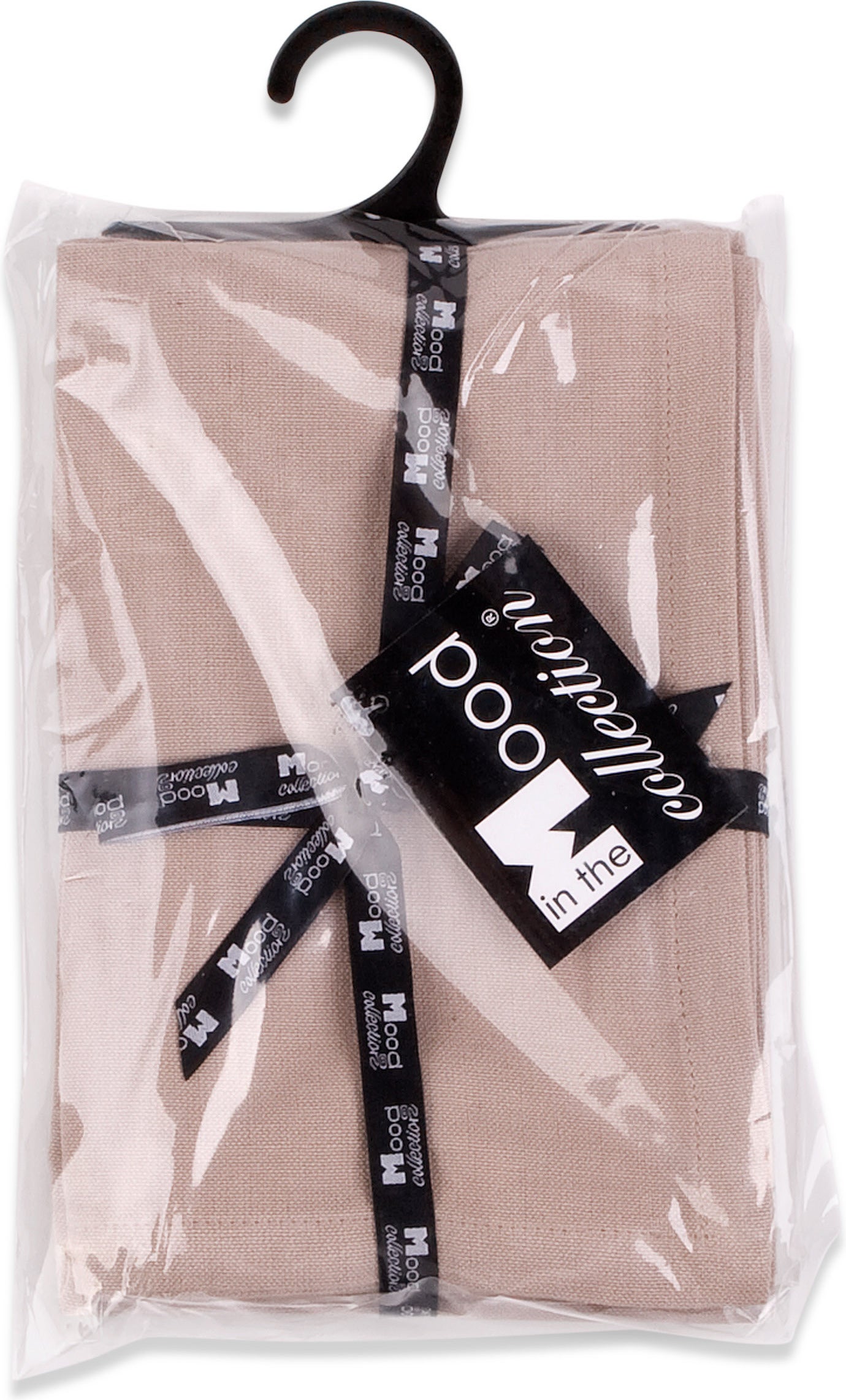 In the Mood Collection servetten Tivoli beige 40 x 40 cm 4 stuks