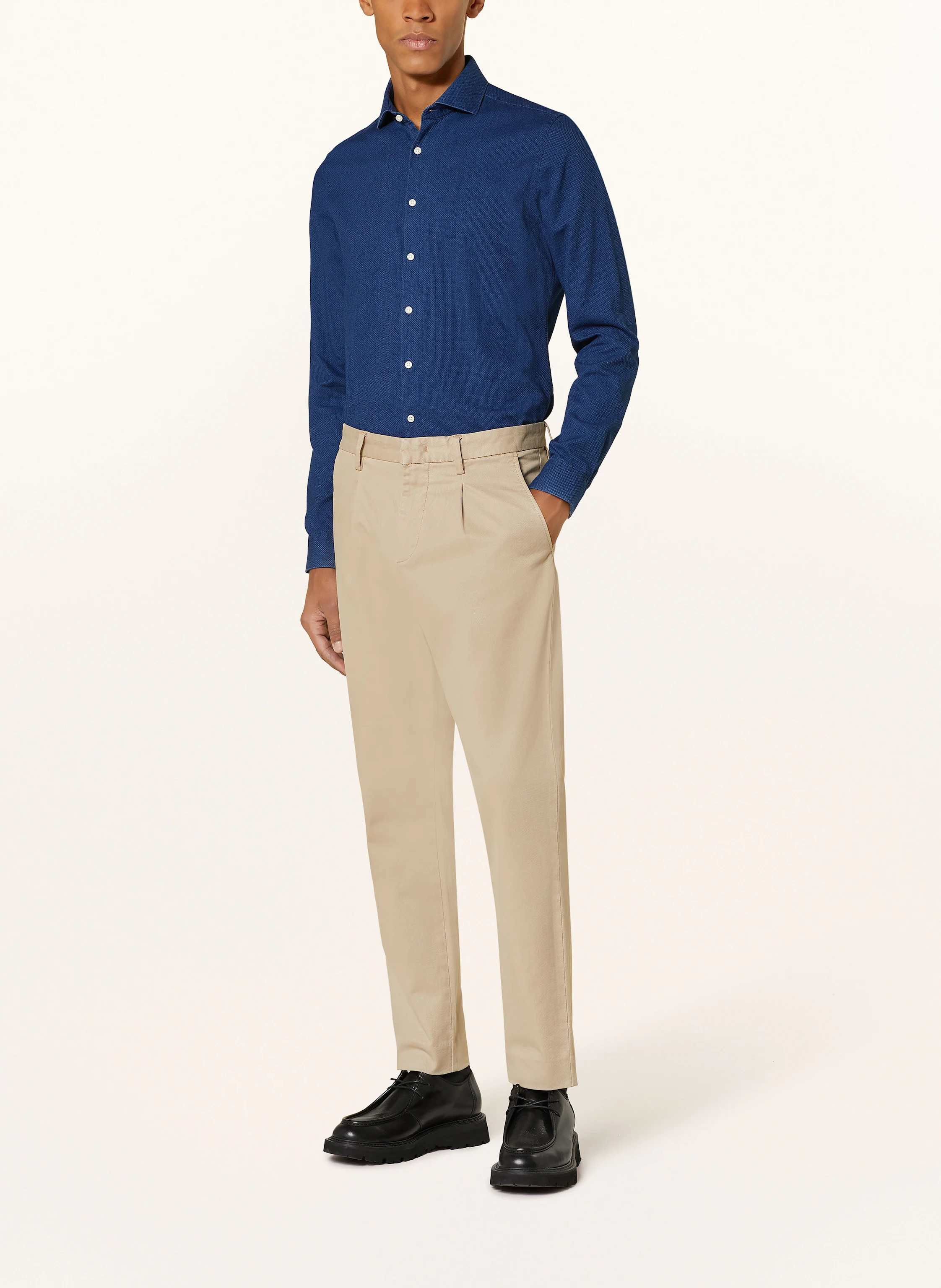 PAUL Hemd Slim Fit mit extralangem Arm