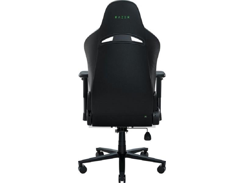 Razer Gaming-Stuhl Enki X Schwarz Gaming-Stuhl aus Kunstleder mit 130 kg Belastbarkeit