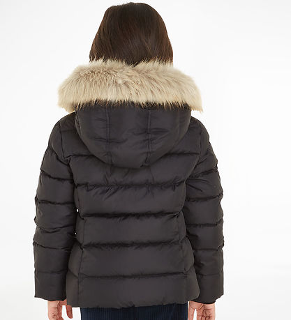 Tommy Hilfiger Daunenjacke - Essential Down - Schwarz