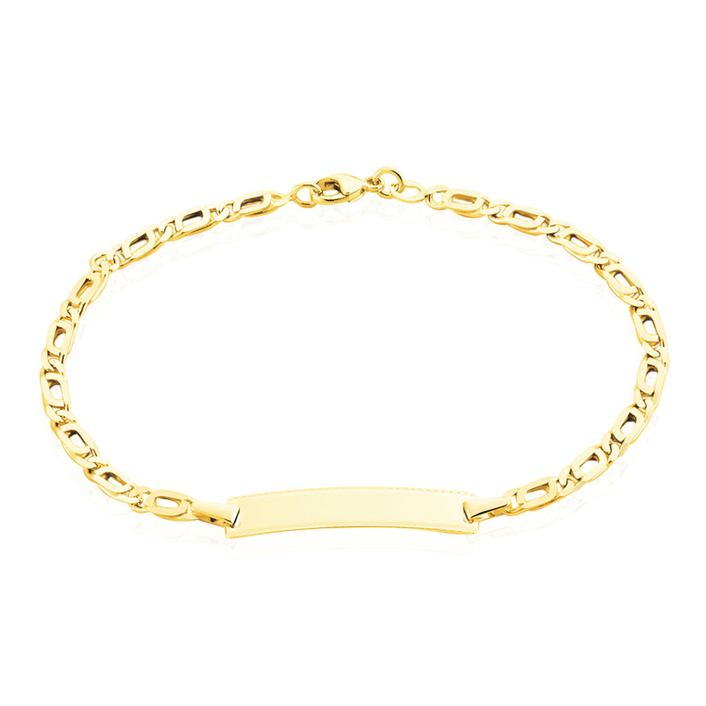 Bracelet Identité Evi Or Jaune