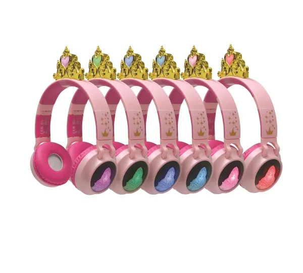 Disney Princess Bluetooth headphones with lights