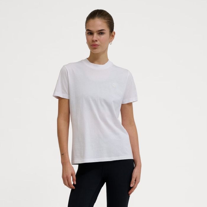 Hummel Dame T-shirts Pulse SS Tee Hvid