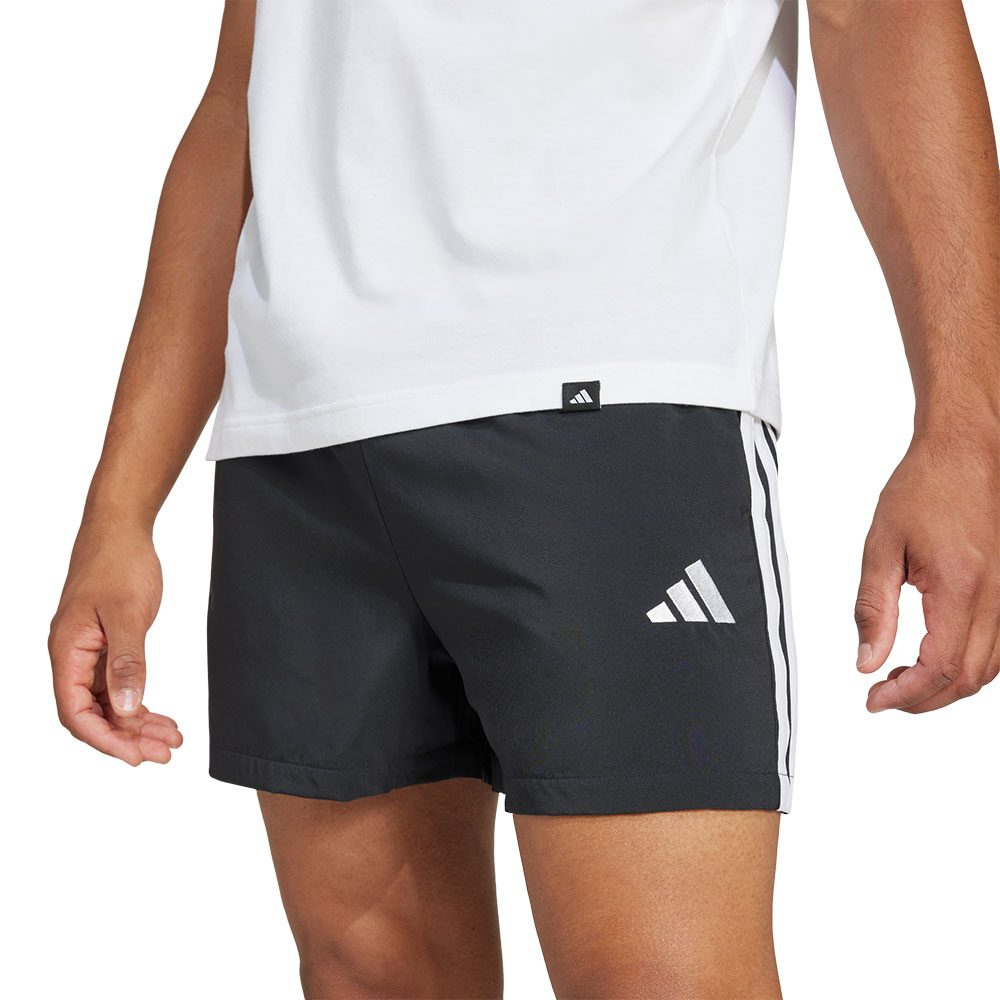 adidas Essentials 3-Streifen Chelsea 5-Inch Shorts Herren schwarz