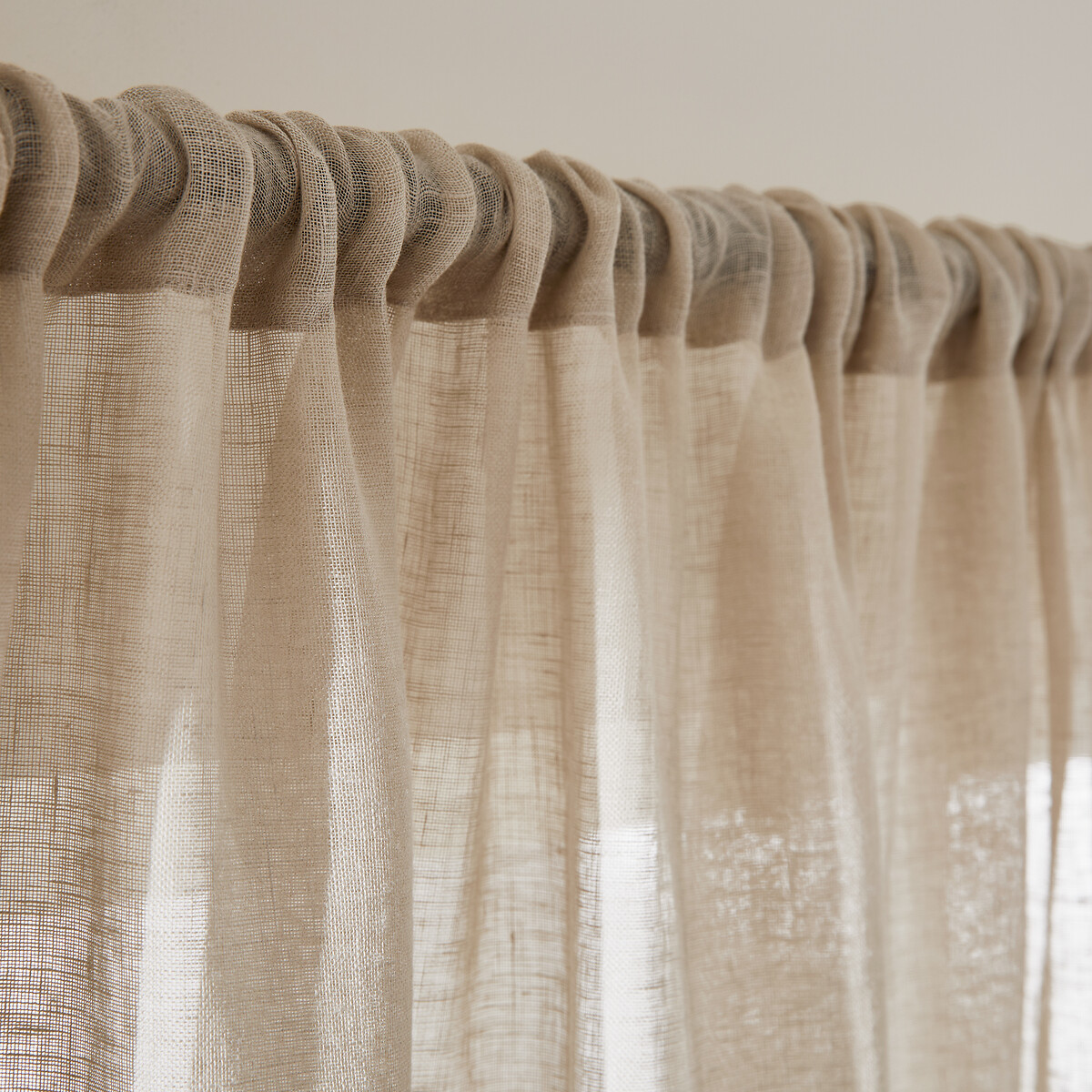 LA REDOUTE INTERIEURS<br>Cortina em linho Onega