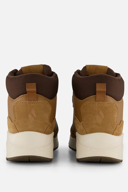 Skechers Uno Mid Veterschoenen cognac Suede