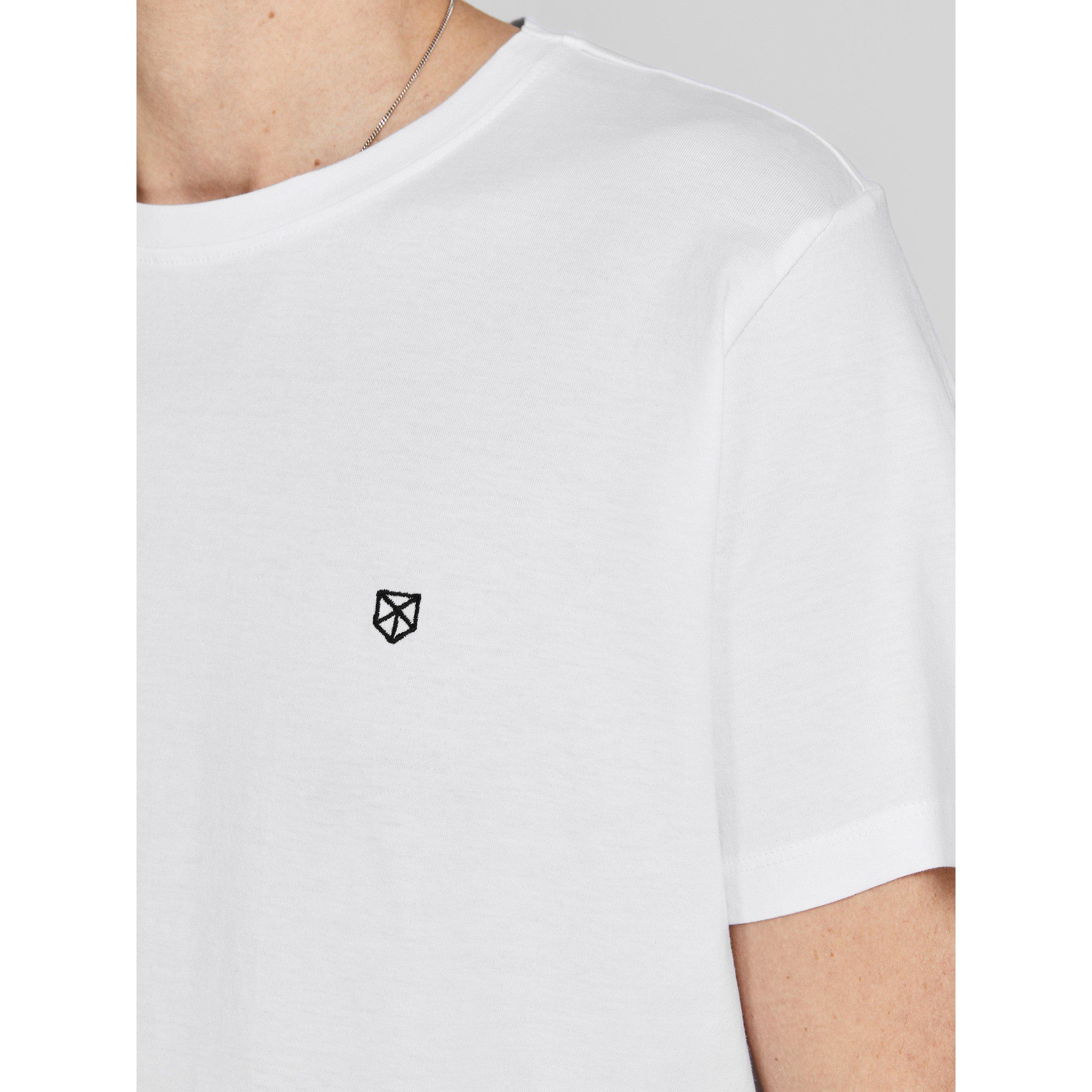 Jack and Jones 5 Pack Brody Short Sleeve T Shirt Mens