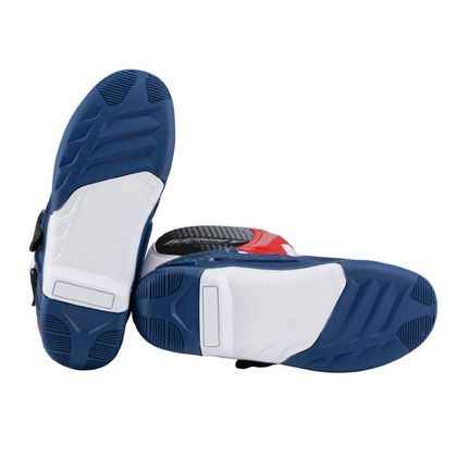 Bottes cross Kenny TRACK PATRIOT 2024 - Bleu / Rouge