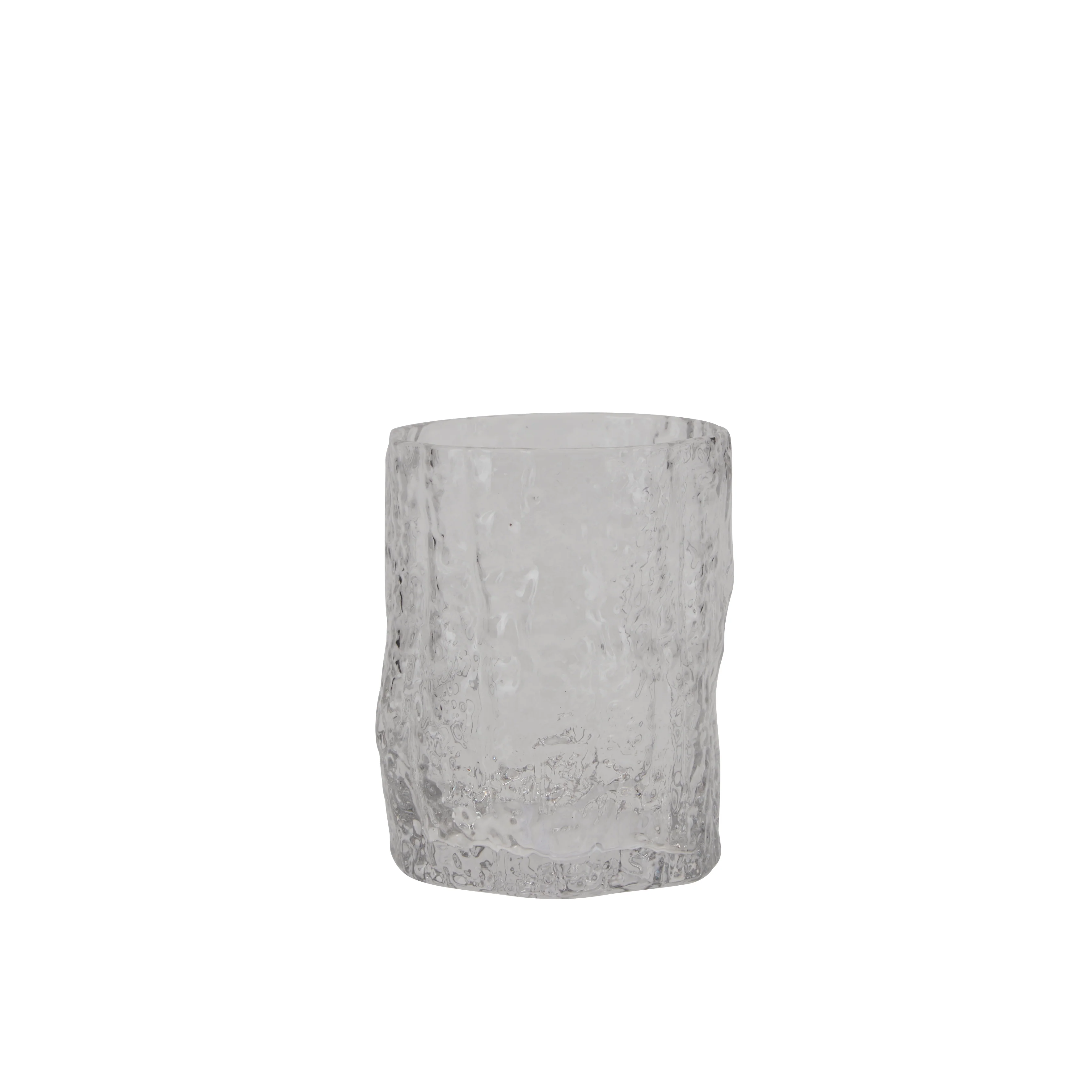 Bahne Interior  Tumbler Organic Low glas, klar - H9,5 cm.