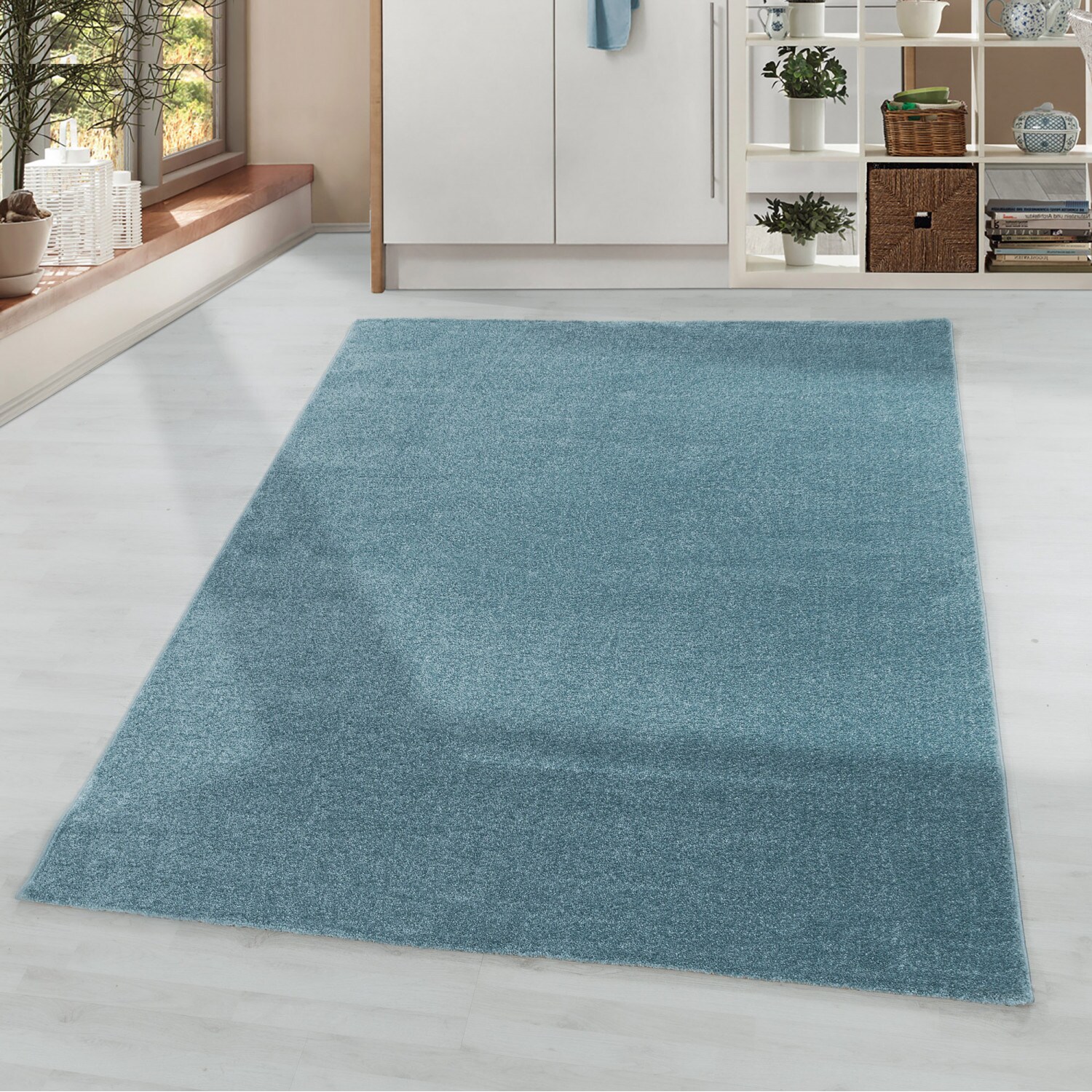 Stilvoller Designer Teppich, Modernes Design, Einfarbig, Leicht zu Pflegen