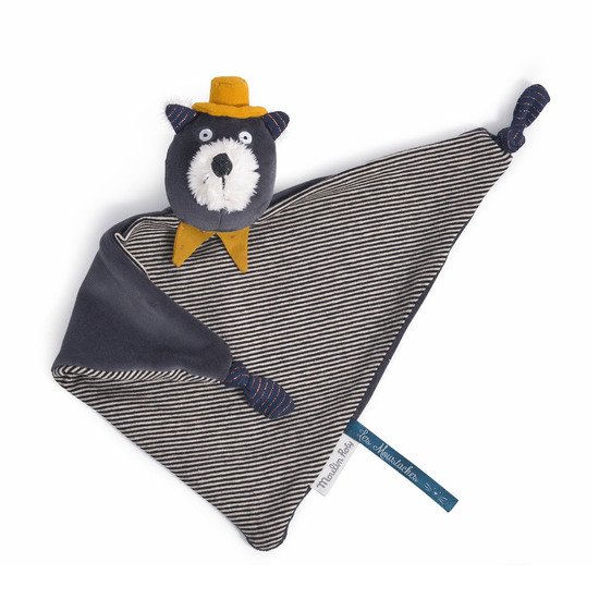 Les Moustaches doudou chat    Alphonse        de               Moulin Roty