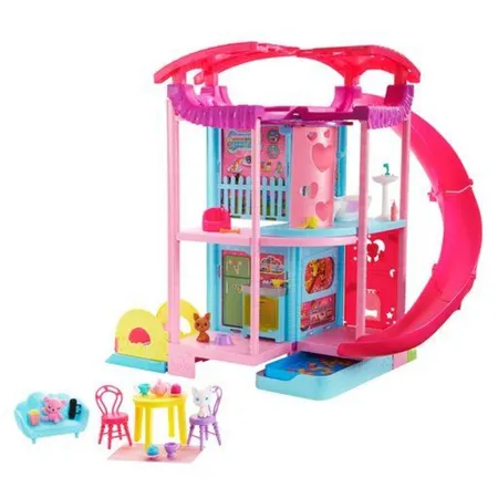 Barbie Chelsea Haus (pink), Set inkl. Zubehör, Puppenhaus