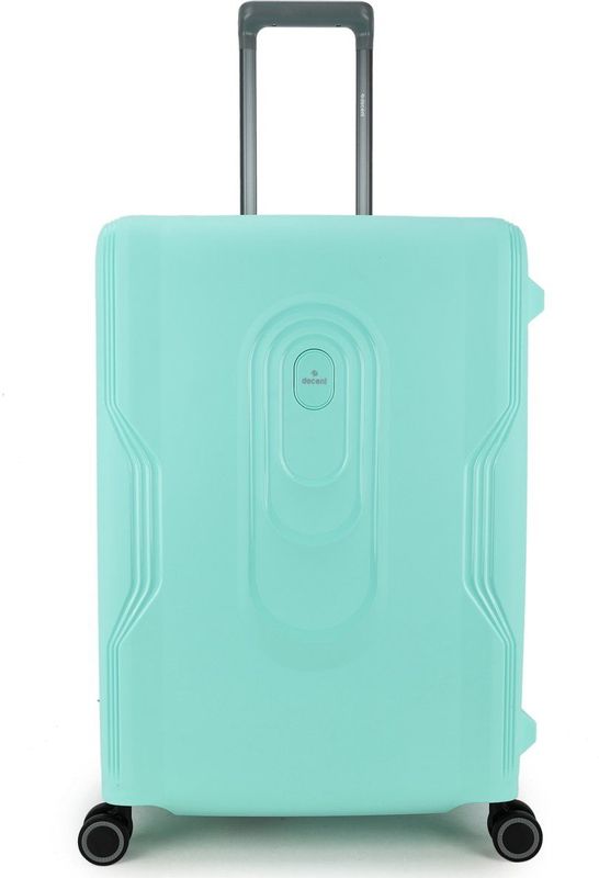 Decent ON-TOUR PP Trolley 66 cm - 76 Liter - TSA slot - Pastelgroen