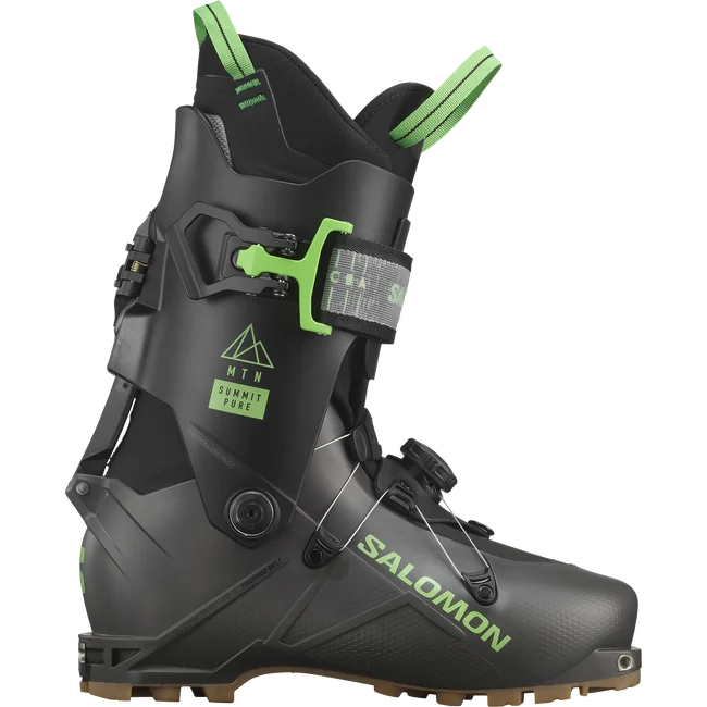 MTN SUMMIT PURE  Chaussures de ski de randonnée homme Anthracite/Black/PastelNeonGreen1