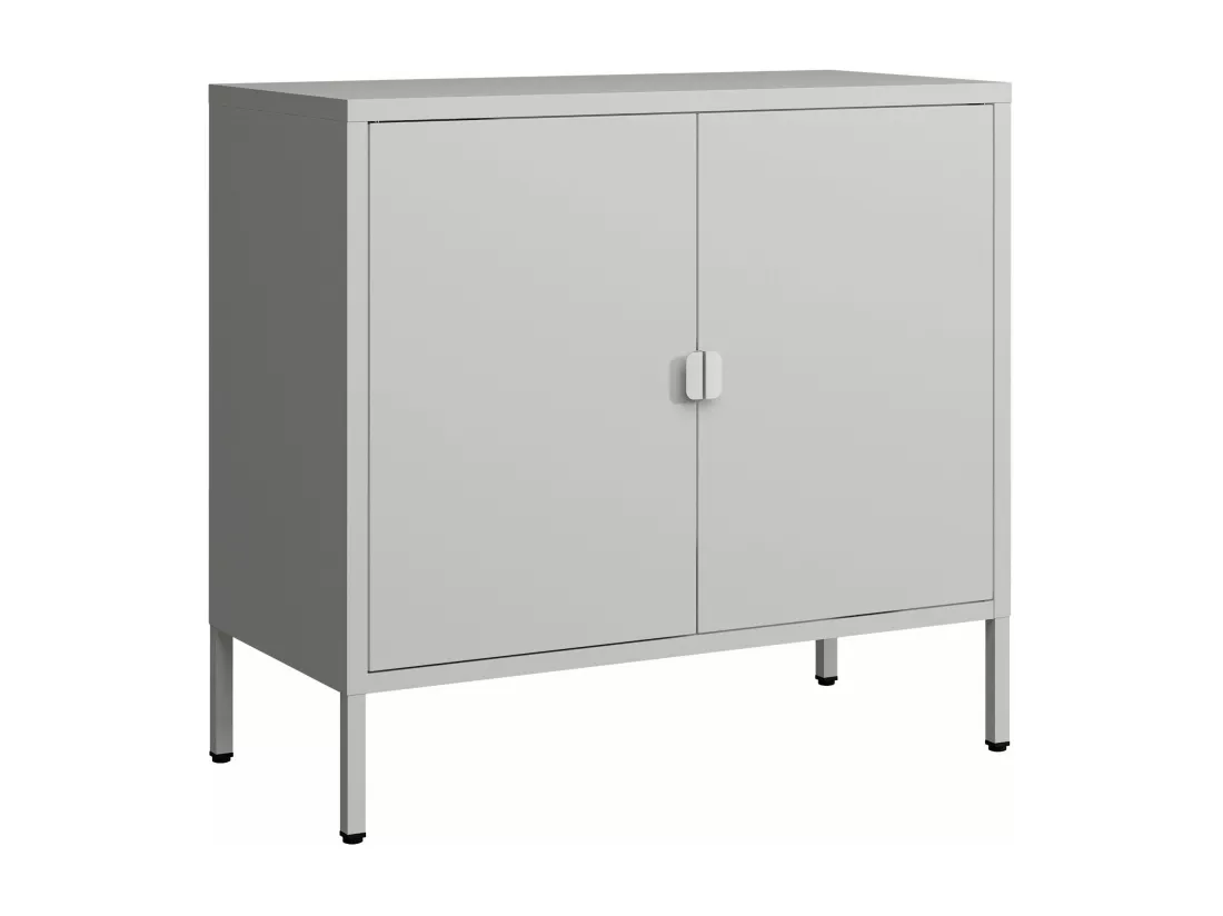 Armoire de bureau casier grise 80 x 40 x 75 cm 03_0006320