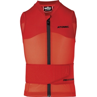 Atomic Live Shield Vest JR Protektor Red Kinder