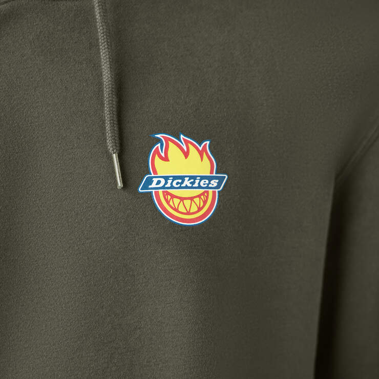 Dickies DKS X Spitfire Hoodie Olive Green