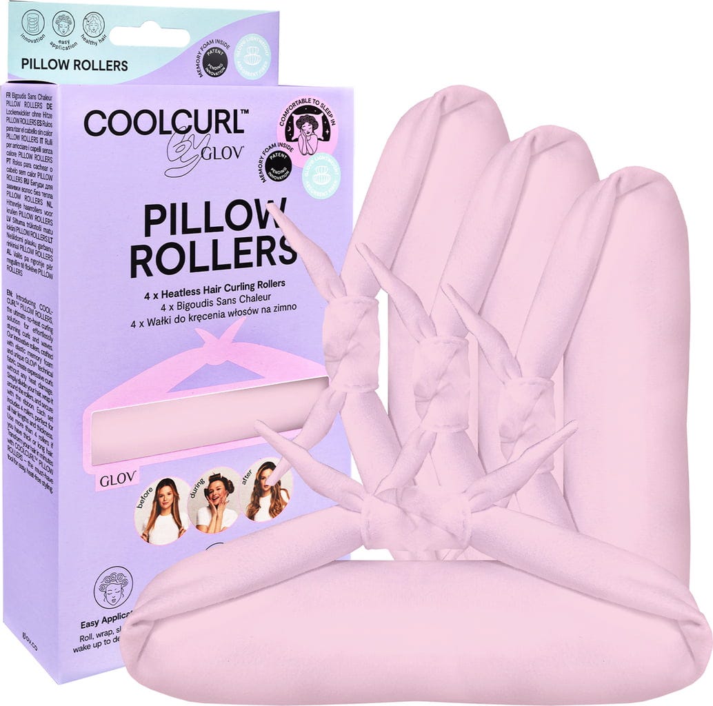 GLOV  COOLCURL™ Pillow Rollers, Pink
