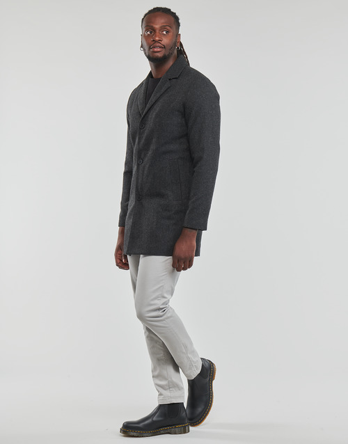 Jack & Jones - JJTOMMY WOOL COAT Gris