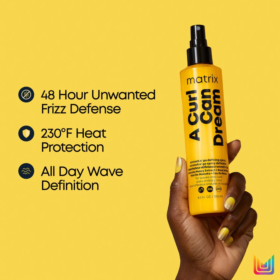 Matrix A Curl Can Dream Scrunch N’ Go Defining Spray 250ml