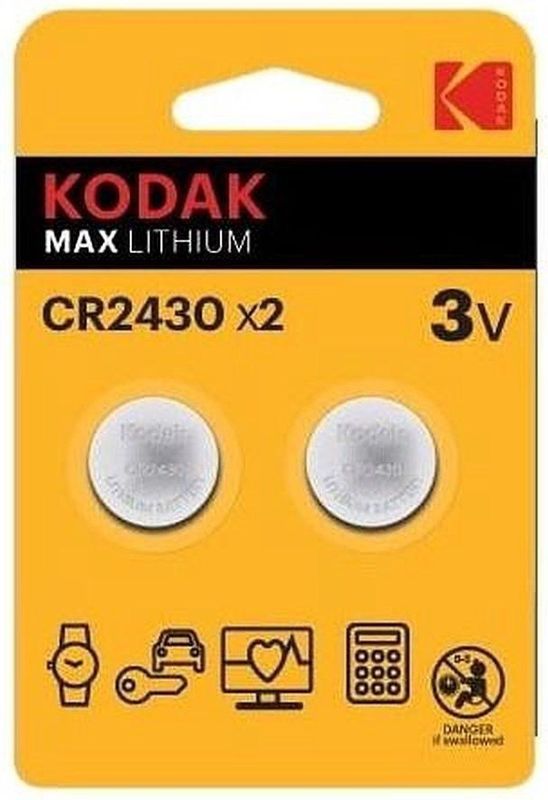 Kodak - CR2430 - Batterij - Lithium - 2 Pcs.