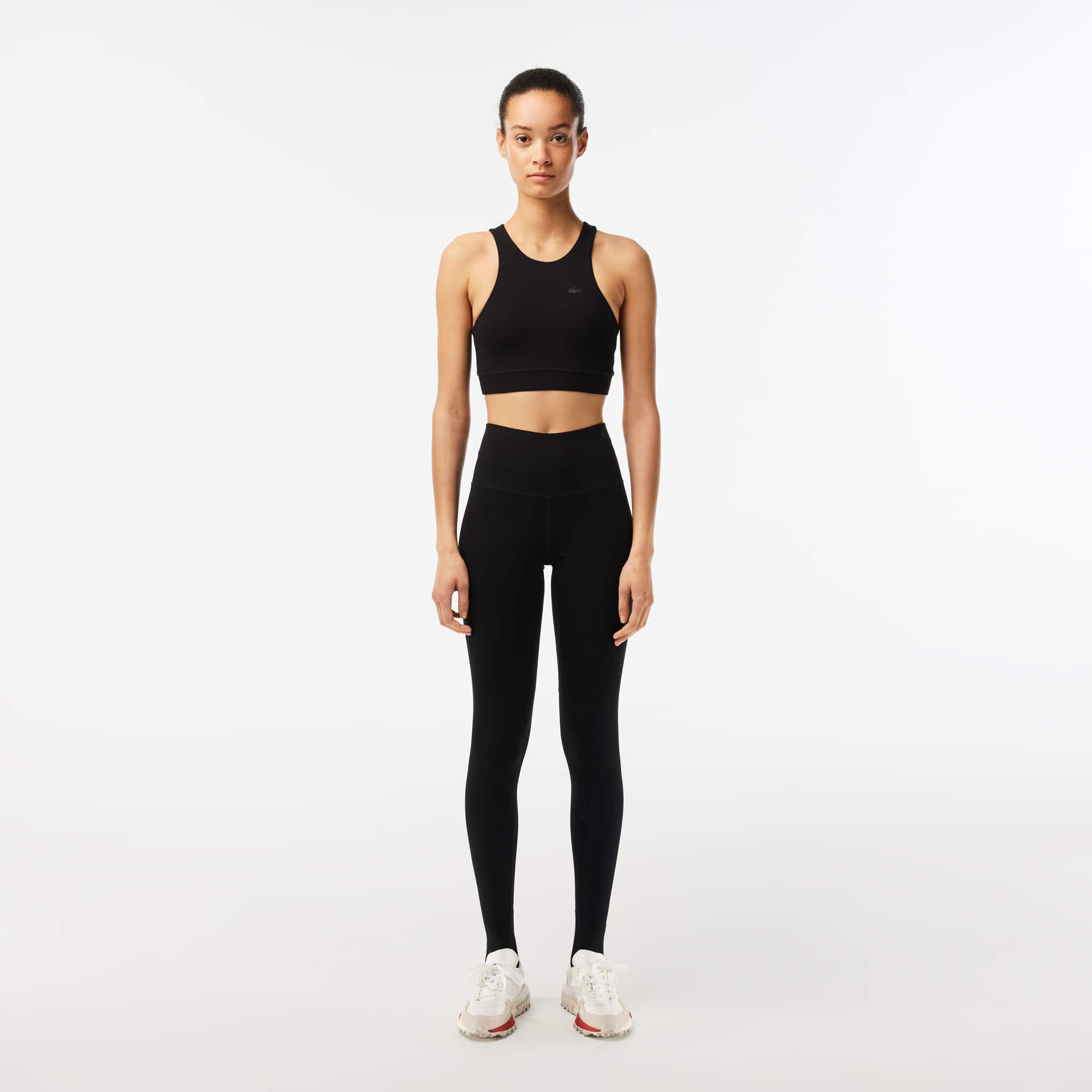 Legging fuseau femme Lacoste en polyamide recyclé Pantalons de survêtement - Noir - Lacoste - Femme