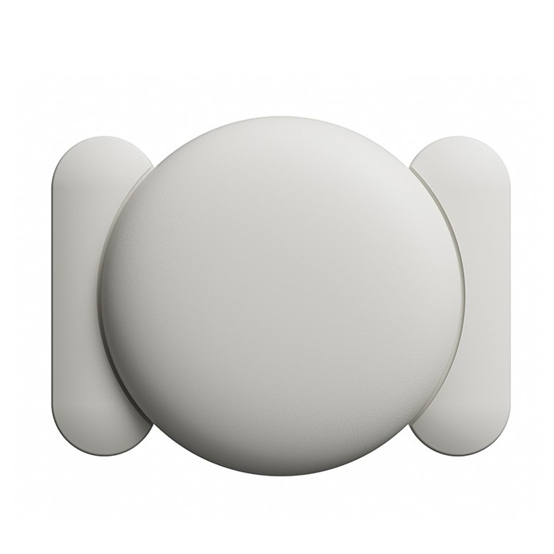 Apple AirTag Magnetische Silikon Case Hülle - Weiss