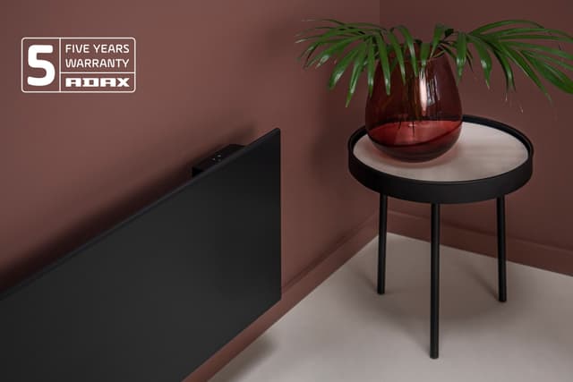 Adax Neo radiator med wi-fi H 08 (sort)