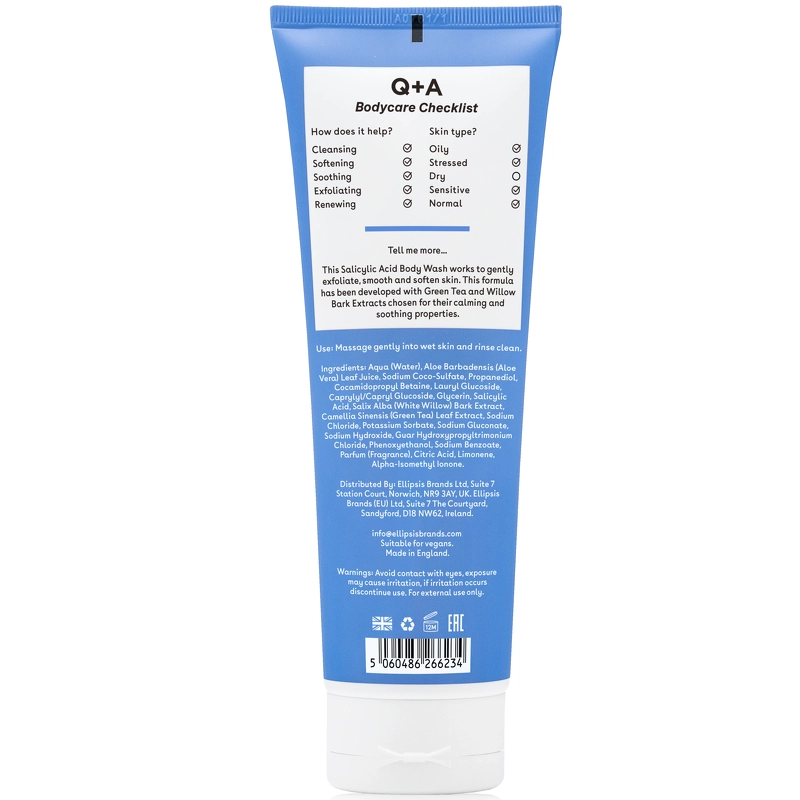 Q+A Salicylic Acid Body Wash 250 ml
