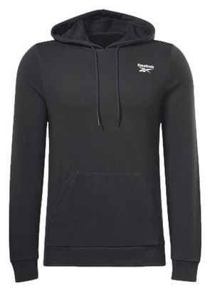 Sweat à capuche Reebok Identity Logo Noir