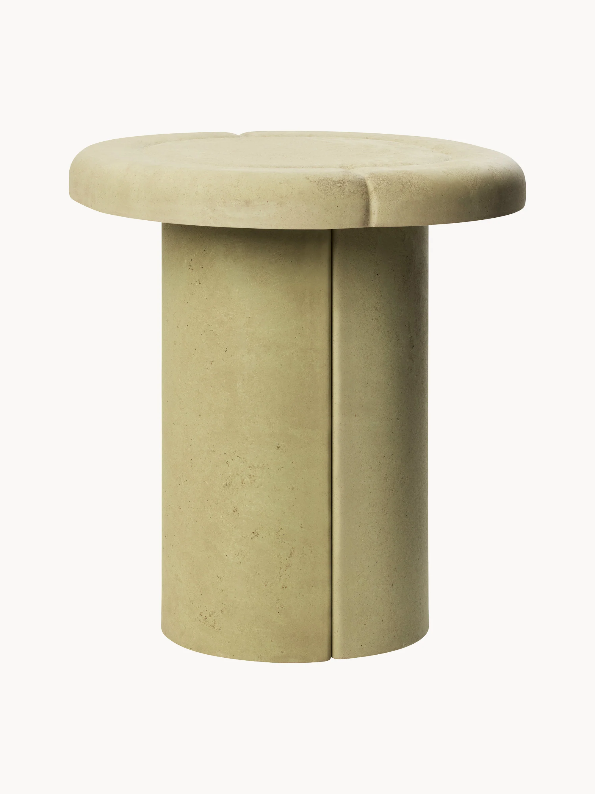 Ronde bijzettafel Alder